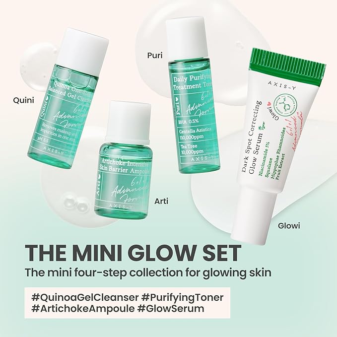AXIS-Y Mini Glow Skincare Set