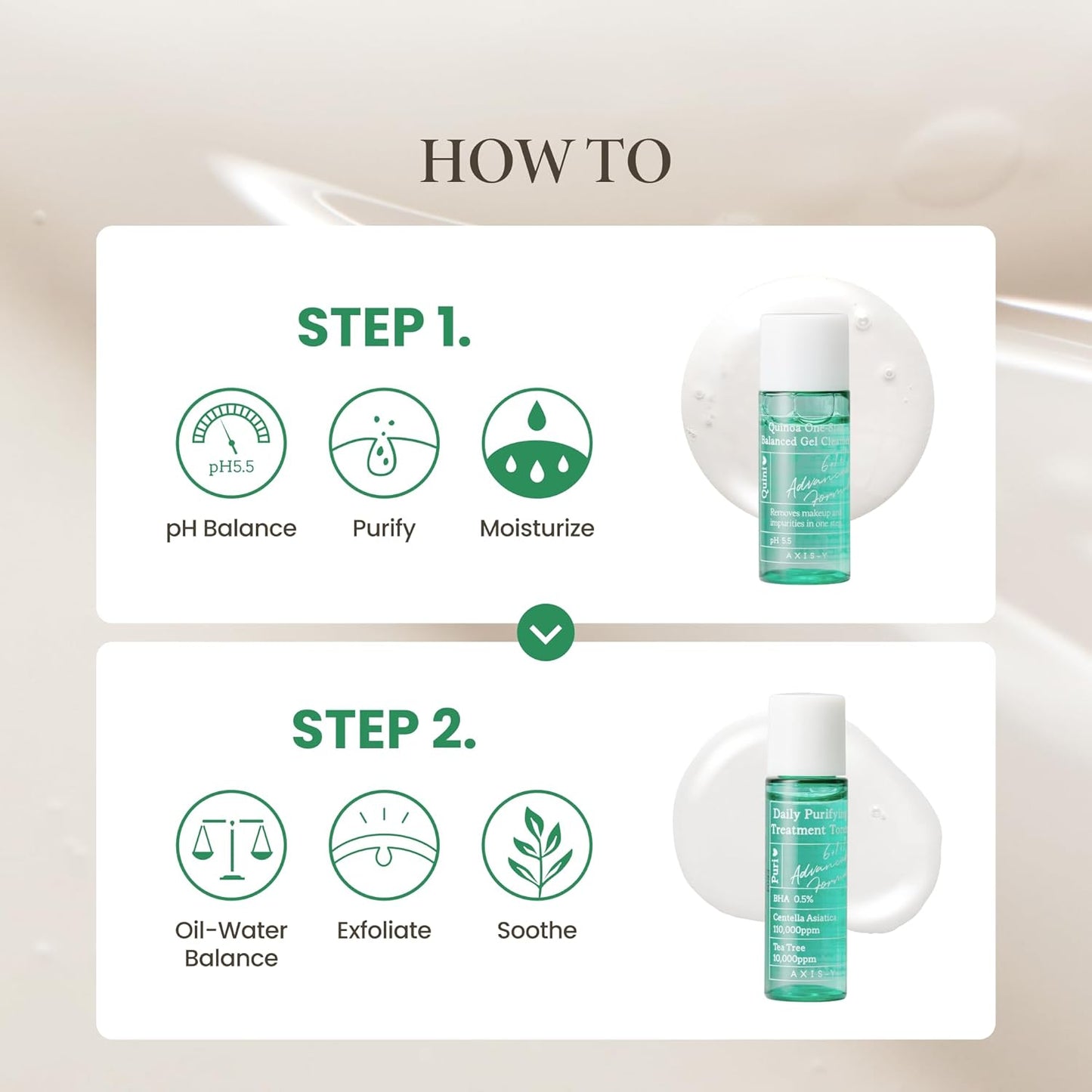 AXIS-Y Mini Glow Skincare Set